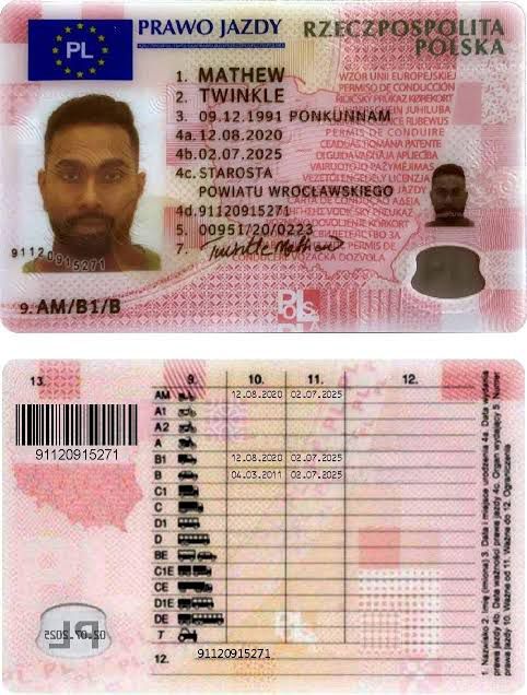 Kup oficjalne prawo jazdy C1